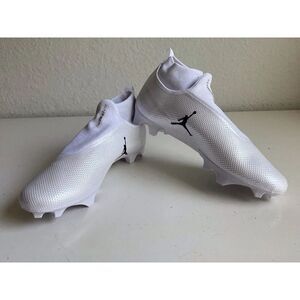 Jordan Vapor Edge Pro 360 White Football Cleats CV1668-103 Men's Size 14